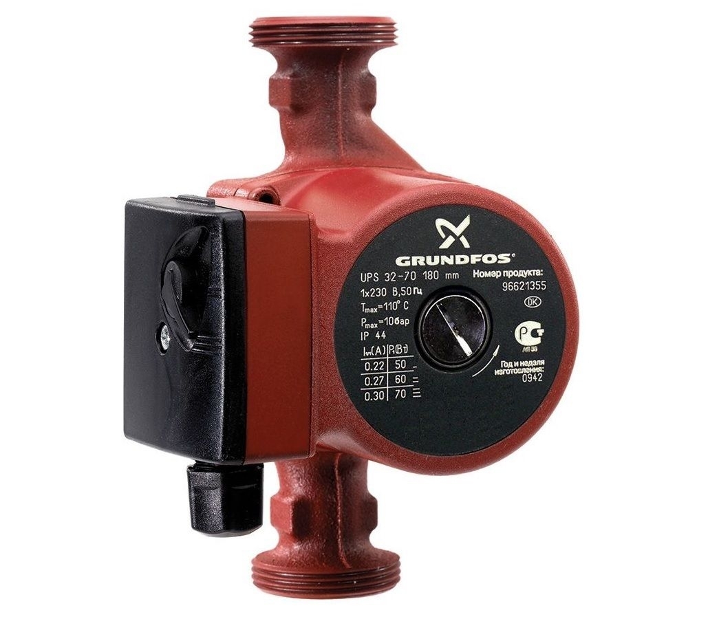 Циркуляционный насос Grundfos UPS 32-70 L180 купить в интернет-магазине ...